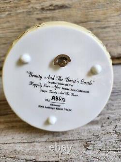 Vtg 2001 Disneys Beauty&Beast Music Box 2nd Issue Ardleigh Elliott # A8672