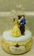 Vtg Disney Beauty And The Beast Castle Second Issue Happily Ever After Music Box