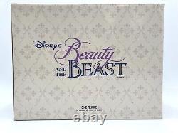 Vtg Disney Beauty and the Beast Belle in Library Rare Picture Frame 1990s New