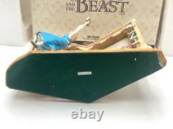 Vtg Disney Beauty and the Beast Belle in Library Rare Picture Frame 1990s New