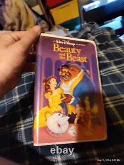 WALT DISNEY BLACK DIAMOND Beauty and the Beast (VHS Tape, 1992) THE CLASSICS