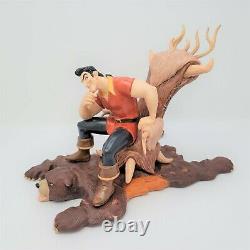 WDCC Beauty And The Beast Gaston Scheming Suitor Sculpture With COA & Box