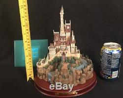 WDCC Beauty & The Beast Beast's Castle Enchanted Places Disney Sculpture Figure
