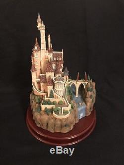 WDCC Beauty & The Beast Beast's Castle Enchanted Places Disney Sculpture Figure