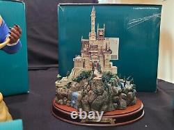 WDCC Beauty & The Beast Figurine Collection Set with Certificates Original Boxes