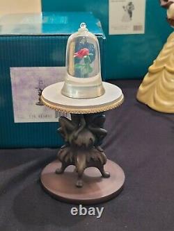 WDCC Beauty & The Beast Figurine Collection Set with Certificates Original Boxes