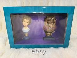 WDCC Beauty and The Beast 10th Anniversary Portrait Series Belle & Beast Bust