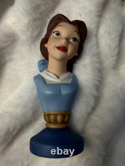 WDCC Beauty and The Beast 10th Anniversary Portrait Series Belle & Beast Bust
