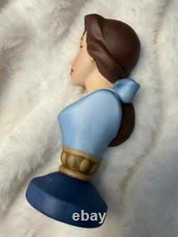 WDCC Beauty and The Beast 10th Anniversary Portrait Series Belle & Beast Bust