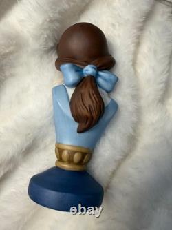 WDCC Beauty and The Beast 10th Anniversary Portrait Series Belle & Beast Bust