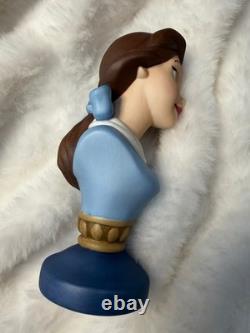 WDCC Beauty and The Beast 10th Anniversary Portrait Series Belle & Beast Bust
