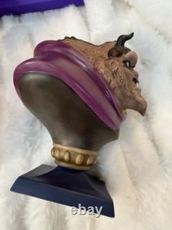 WDCC Beauty and The Beast 10th Anniversary Portrait Series Belle & Beast Bust