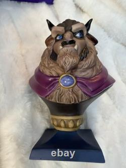 WDCC Beauty and The Beast 10th Anniversary Portrait Series Belle & Beast Bust