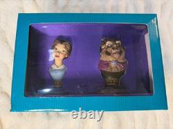 WDCC Beauty and The Beast 10th Anniversary Portrait Series Belle & Beast Bust