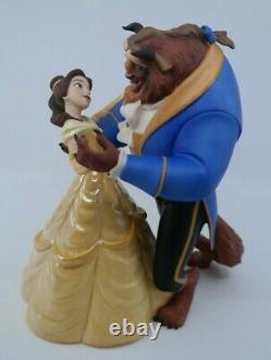 WDCC Beauty and the Beast TALE AS OLD AS TIME Belle & Beast figure with COA