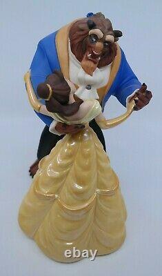 WDCC Beauty and the Beast TALE AS OLD AS TIME Belle & Beast figure with COA
