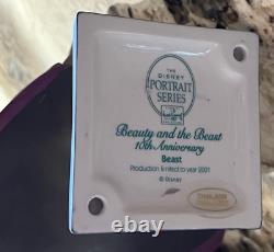 WDCC Belle and Beast Portrait Series Disney's Beauty & the Beast COA NIB