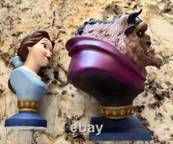WDCC Belle and Beast Portrait Series Disney's Beauty & the Beast COA NIB