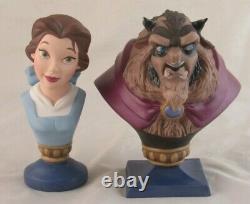 WDCC Belle and the Beast Portrait Series Beauty and the Beast in Box with COA