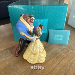 WDCC Disney Beauty And The Beast Tale As Old As Time Porcelain Figurine Box COA