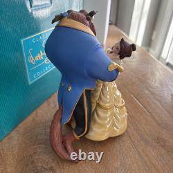 WDCC Disney Beauty And The Beast Tale As Old As Time Porcelain Figurine Box COA