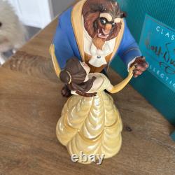 WDCC Disney Beauty And The Beast Tale As Old As Time Porcelain Figurine Box COA