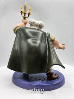 WDCC Disney Beauty & Beast Maurice & Lumiere Is Someone There New, Box/COA