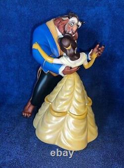 WDCC Disney Beauty & The Beast Tale as Old as Time withBox, COA & BlackDiamond VHS
