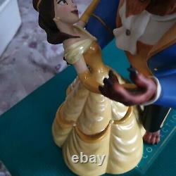WDCC Disney Beauty and the beast classic Tale as old as time with COA