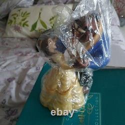 WDCC Disney Beauty and the beast classic Tale as old as time with COA