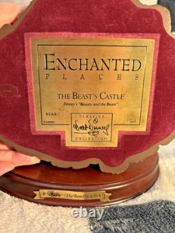 WDCC Disney Beauty & the Beast Beast's Castle Enchanted Places withBox Retired