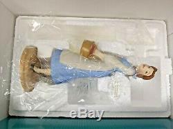 WDCC Disney Belle Beauty & The Beast Dreaming Great Wide Somewhere Box COA A003