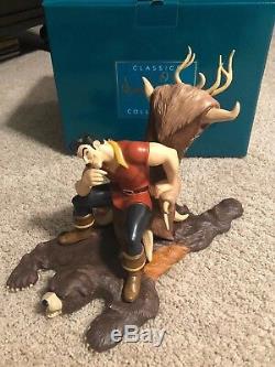 WDCC Disney Classics Beauty and the Beast Gaston Scheming Suitor Excellent Cond