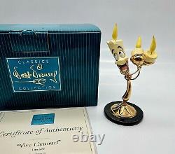 WDCC Disney Lumiere Figurine Beauty and Beast Candle in Box with COA
