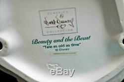 WDCC Disney Tale As Old As Time Beauty and the Beast COA