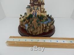WDCC From Disney Movie Beauty &The Beast The Beast's Castle with Box & Deed 105