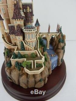 WDCC From Disney Movie Beauty &The Beast The Beast's Castle with Box & Deed 105