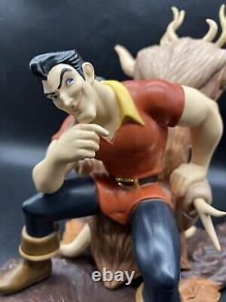 WDCC GASTON Scheming Suitor from BEAUTY & THE BEAST DISNEY VILLAINS Excellent