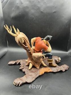 WDCC GASTON Scheming Suitor from BEAUTY & THE BEAST DISNEY VILLAINS Excellent