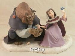 WDCC She Didn't Shudder at my Paw from Disney's Beauty and the Beast Box COA