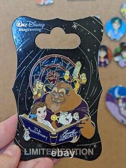 WDI Beauty and the Beast pin 25th anniversary
