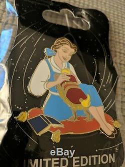 WDI Heroines and Dogs LE 250 Pin Beauty and the Beast Belle Sultan Disney