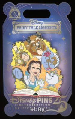 WDW Monthly Fairy Tale Moments Beauty & the Beast Belle 1/12 LE Disney Pin