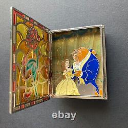 WDW Storybook Princess Jumbo Belle and the Beast LE 1000 Disney Pin 47994