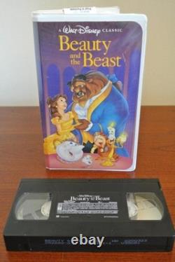 Walt Disney BEAUTY AND THE BEAST Black Diamond Classic VHS Tape 1325