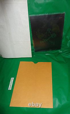 Walt Disney Beauty and The Beast 1981 Gift Wrap Transparency Animation Cell 8x10