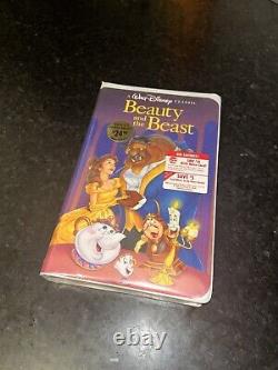 Walt Disney Beauty and The Beast VHS 1992 Unopened
