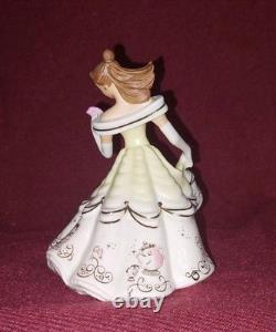 Walt Disney Beauty and the Beast Lenox Statue Bellles Magical Moments