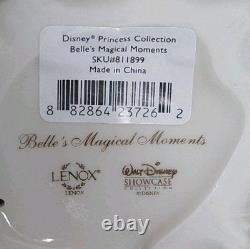 Walt Disney Beauty and the Beast Lenox Statue Bellles Magical Moments
