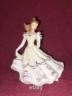 Walt Disney Beauty and the Beast Lenox Statue Bellles Magical Moments